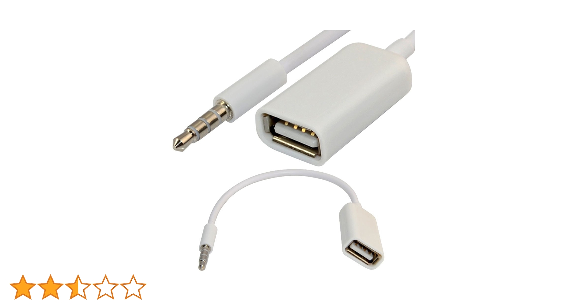 FYL 3.5mm AUX端子用 オーディオ プラグジャック FYL 3.5mm AUX端子用オーディオプラグジャック（オス）からUSB2.0